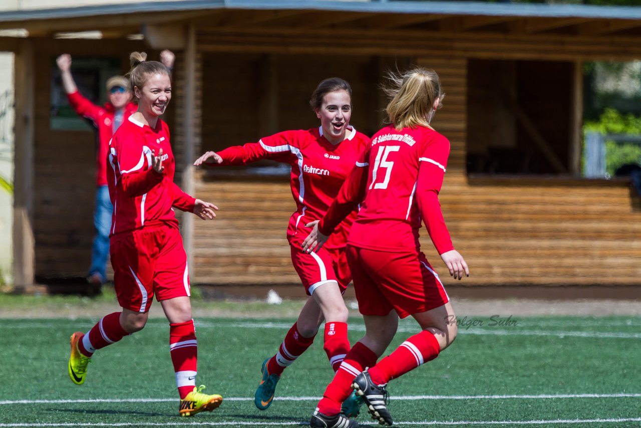 Bild 196 - B-Juniorinnen SG Trittau/Sdstormarn - SV Frisia 03 Risum Lindholm : Ergebnis: 3:1